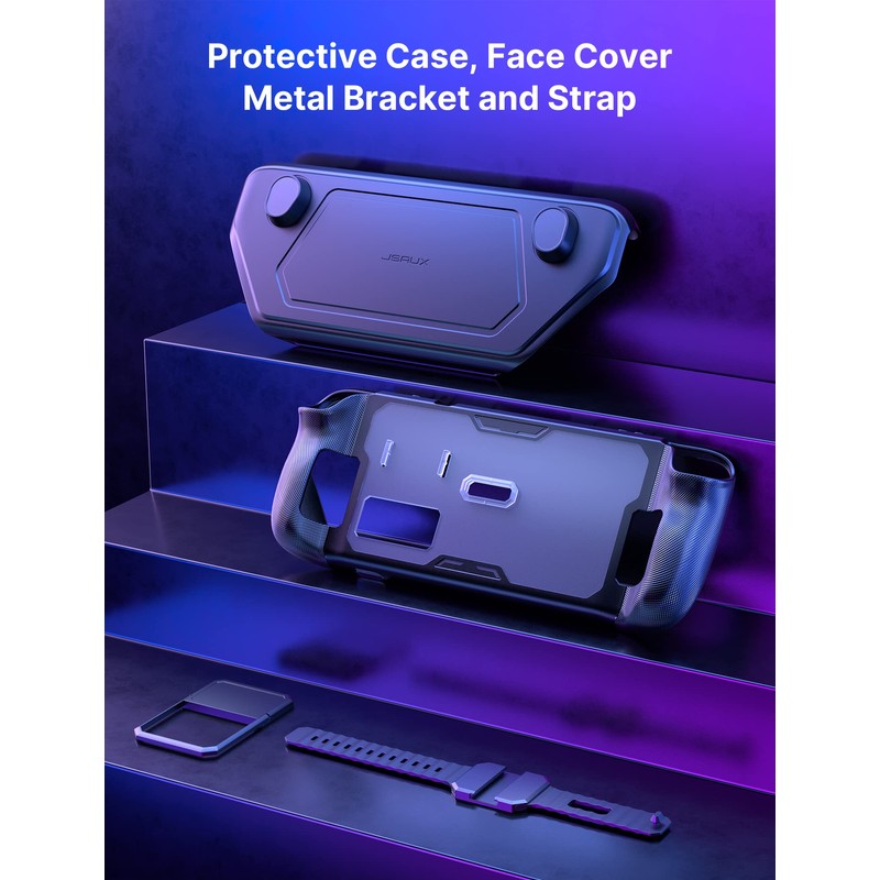JSAUX PC0104 ModCase Compatible with Steam Deck, Steam Deck Case