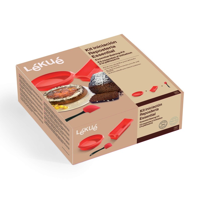 Lékué Starter-Set für Backwaren, aus Silikon