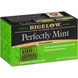 Bigelow Perfectly Mint Tea Bags - 20 ct (Pack of 4)