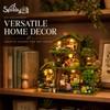 Spilay DIY Miniature House Kit for Adults, Miniature Dollhouse Building