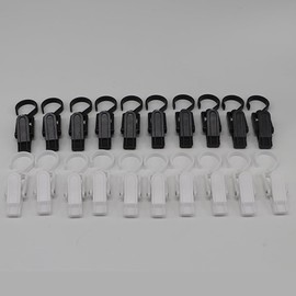 Leadigol 20 PCS Laundry Hooks Clip, Plastic Clothes Pins,Clothes Pegs Rotatable Plastic Hangers Clip for Coat Pants Laundry Drying Hanger Clothing Washing Curtain Clip