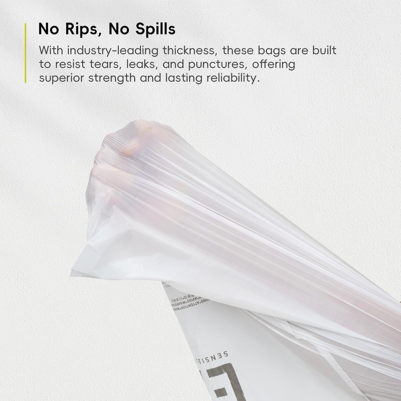 EKO 21 Gallon / 50-90 Liter, 60 Count Drawstring Trash