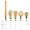 GOENDR Vintage Edison Bulb,Large Round Edison Antique Light Bulbs-G30/G95 120V