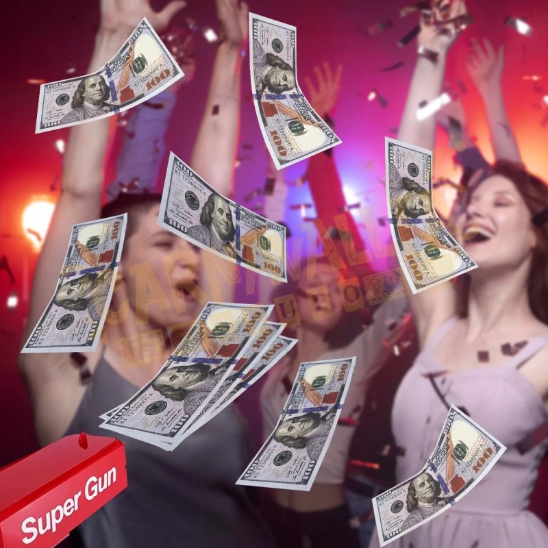 100 Billetes Juguete Dinero Didácticos Dólar Papel Utilería