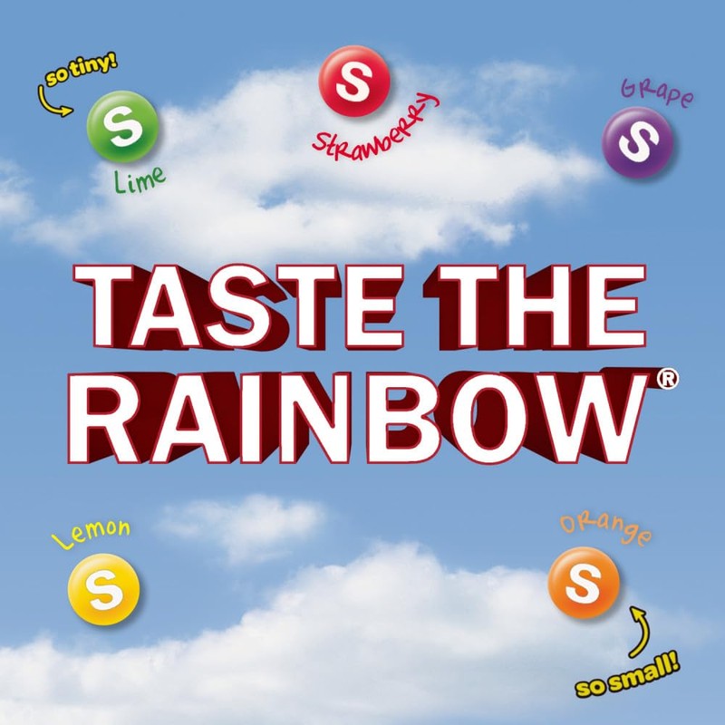 SKITTLES LITTLES Original Chewy Candy Tiny Bite Size Rainbow Fruity