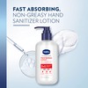 Vaseline Hand Sanitizer Lotion 2-in-1 Hydrating Skin Care 3 Ct