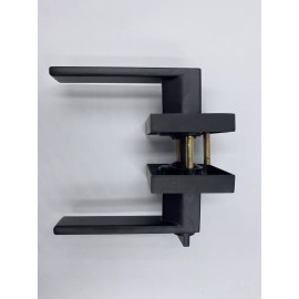 KNOBWELL New Black Door Handle Lever Lock Passage Privacy Dummy Function Square