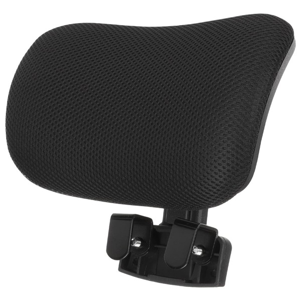 NUOBESTY Office Chair Headrest Attachment Universal, Head Support Cushion Elastic Sponge Head Pillow for Ergonomic Executive Chair, Adjustable Height, Angle Upholstered
