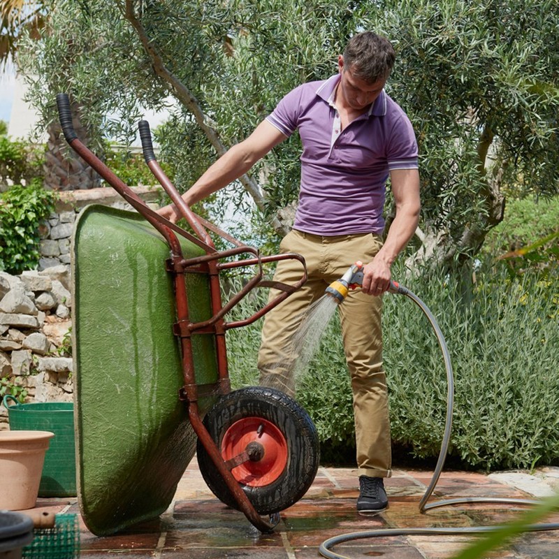 HOZELOCK - Ultramax Pro Metal Multifunction Shower Gun: for Irrigation