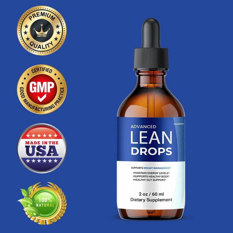 Lean Drops Liquid Supplement, All Natural Max Strength, LeanDrops (10