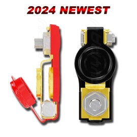 CHUSYYRAY For Cars New Negative & Positive Auto Battery Cable Terminal Top Post Connector