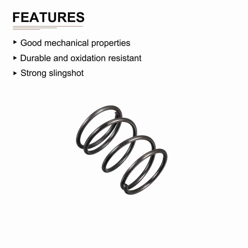 DTGN 1.2x15x20mm(DxODxL) Compression Spring - 10Pack - Good for Machinery