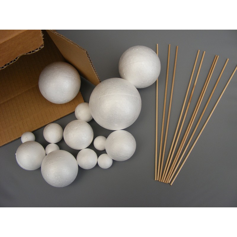 Make Your Own Solar System Model ~ 14 Mixed Sized