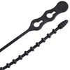 Gardner Bender 45-24BEADBK Beaded Cable Tie Wrap, 24 inch, 140