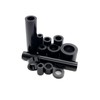 OG Secure | Black Anodised Aluminium Standoff Spacers | M4