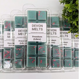 Devon Melts - Freedom (Libre) - Highly Scented 100% Soy Wax Snapbar