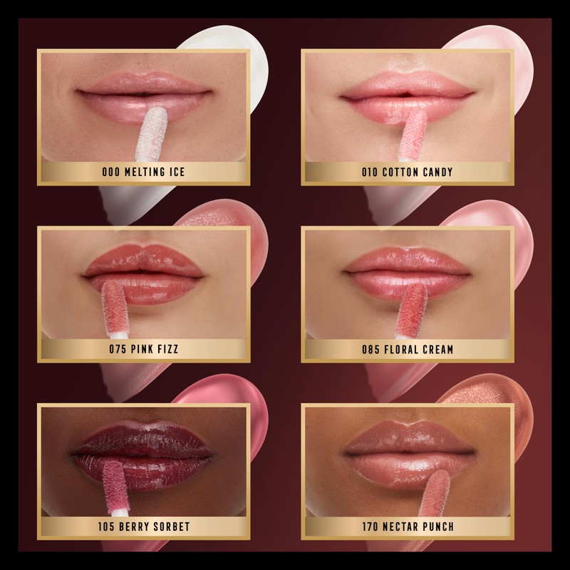 Max Factor 2000 Calorie Lip Glaze, Coloured High Gloss Lip