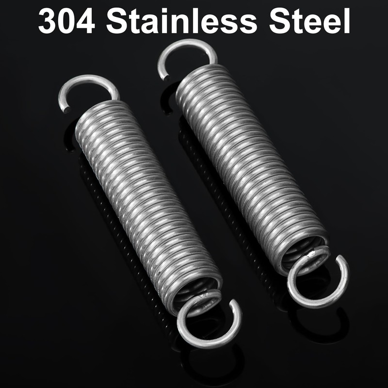 GUNGY Tension Springs with Hooks Stainless Steel Tension Spring 100