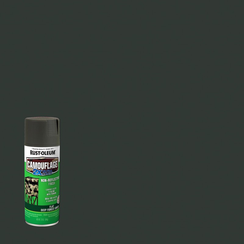 Rust-Oleum 279175-6PK Camouflage 2X Ultra Cover Spray Paint, 12 oz,