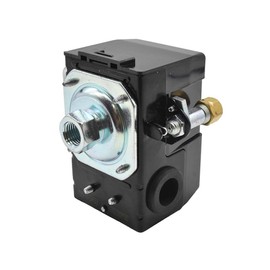 Interstate Pneumatics LF10-1H-HP Pressure Switch 1/4 Inch FPT One Port Bend Lever Switch 135-175 PSI Compatible With DeWalt, Hitachi, Emglo, Makita, Porter Cable, Ridgid and Rolair Air Compressors