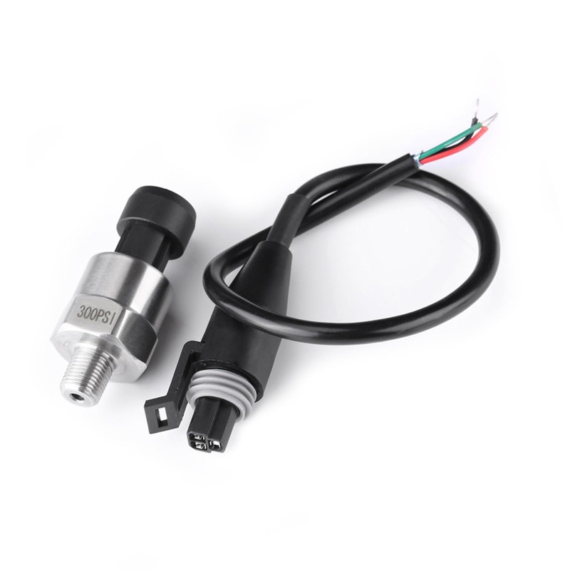 1/8NPT Threaded Pressure Transmitter Stainless Steel 30/100/150/200/300/500 PSI for Oil