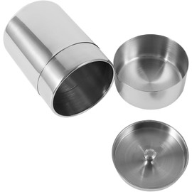 Jeffergarden Latas de té, Botes, Recipientes de Metal con Tapas Deslizantes para café, Azúcar, Nueces, Lata de Cocina Hermética de Acero Inoxidable, Set de Regalo para Hierbas, Semillas, Especias,