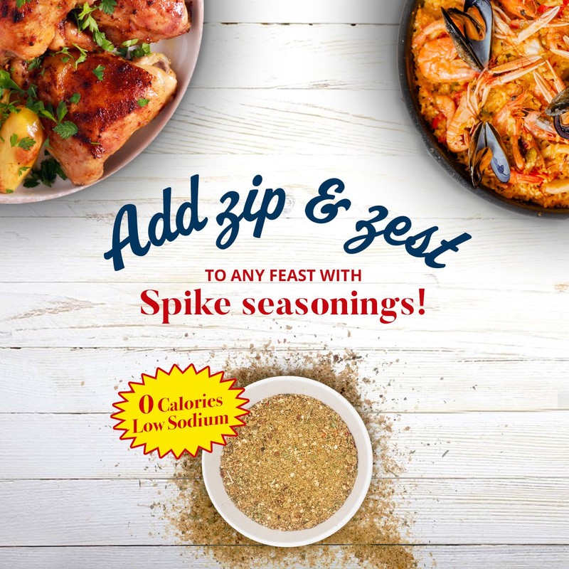Spike Original All-Purpose Seasoning Salt, Herb, Veggie & Spice Blend