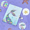 Glitter Diary for Girls - Mermaid Notebook Gift for Children