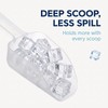 Plastic Ice Scoop, Kitchen Ice Scooper for Ice Maker Freezer