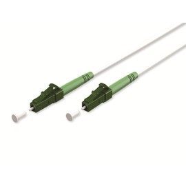 goobay 59587 Fibre Optic Cable (FTTH) / Singlemode (OS2) Simplex/LC APC (8°) Male to LC-APC (8°) Male/Light Wave Cable / 5 m