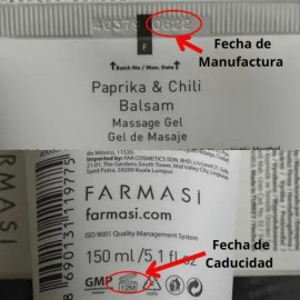 Gel Reafirmante De Paprika Y Chile                                                                                                                    