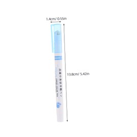 DOITOOL 6pcs Highlighters with Chisel Tip Ink and Smooth for Precise Highlighting Cute Stationery for Adults for School and Office Use