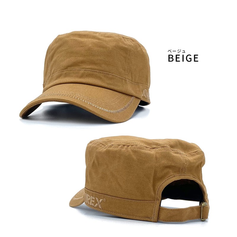 AVIREX Work Cap, Avirex, Large Size, Men's, Women's, Hat, beige