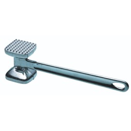 KitchenCraft Meat Tenderiser Hammer, Metal, 21 cm
