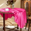 KKJIAF 1 Pack 60 Inch / 5ft Round Table Cloth,