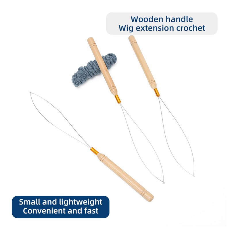 Homiladi ​​6 Pcs Hair Extension Loop Threader | Micro Nano