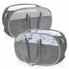 BOSNONA 2 Pack Large Collapsible Laundry Baskets 74L Pop Up