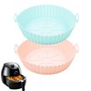 Air Fryer Silicone Pot, Reusable Air Fryer Silicone Insert Fit