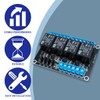 Innfeeltech 4pcs DC 24V Relay Module 4 Channel Relay with