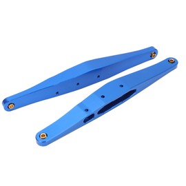 2pcs Rear Trailing Suspension Rod Upgraded Parts Bike Link Rod for LOSI Baja Rey 2.0 V2 1/10Blue