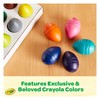 Crayola Large Egg Crayons (12ct), Jumbo Washable Crayons for Toddlers,