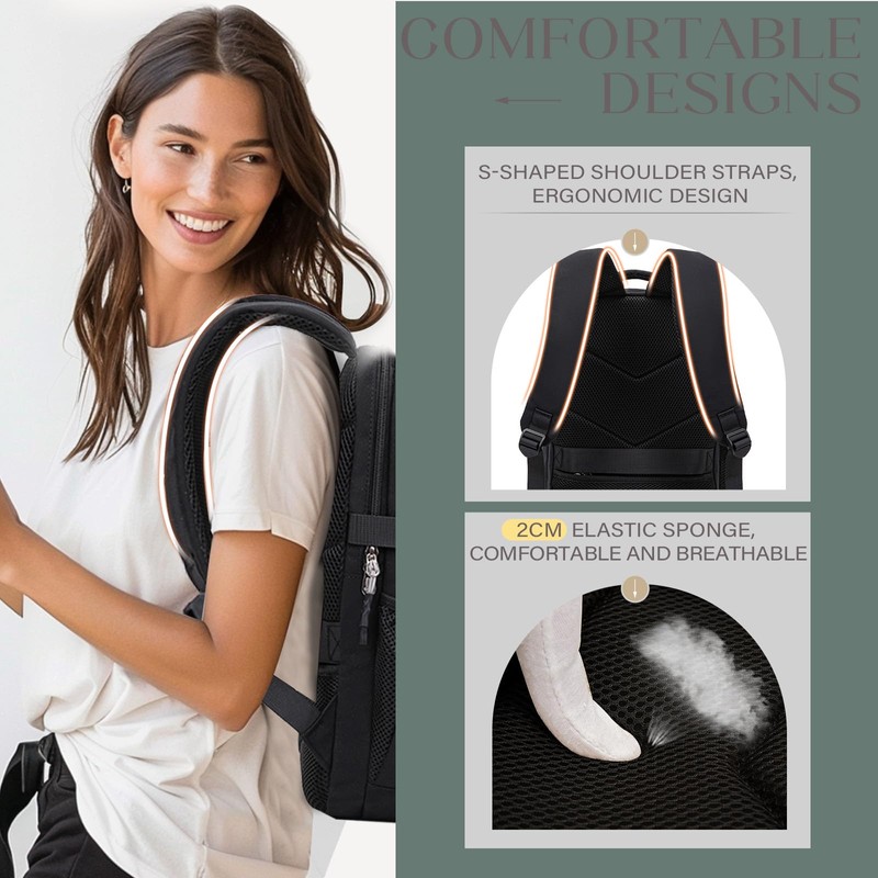 Hayayu Ryanair Hand Luggage 40 x 20 x 25 Backpack,