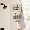 Zenna Home Shower Caddy Hanging Over the Shower Door Organizer,