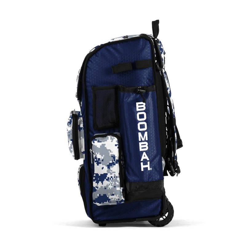 Boombah Rolling Superpack Hybrid Bat Pack PS-9051-3000C23 Digital Camo Royal/Gray