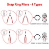 SPEEDWOX 13-Inch Snap Ring Pliers, Internal Retaining Ring Pliers 90