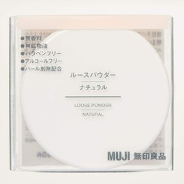 Muji Loose Powder Foundation, Natural, Small, 0.2 oz (5.5 g)
