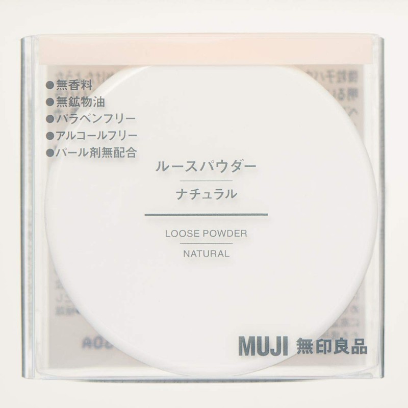 Muji Loose Powder Foundation, Natural, Small, 0.2 oz (5.5 g)