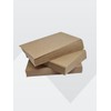 350gsm Brown Kraft Business Card Blanks, Pack of 100 (85mm