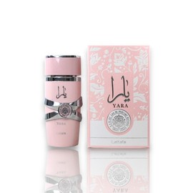 Lattafa Perfumes | Yara 100 ml + Yara Air Freshener 300 ml + Yara Body Spray 200 ml + Yara Oil 10 ml + Yara Cream | Multi Pack Fragrance Set for Women