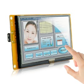 SCBRHMI Smart 10.1 Inch LCD Monitor with HMI Programming and Serial Control + LCD Touch Screen + UART Interface